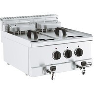 Base 600 friteuse elektrisch 2x10l