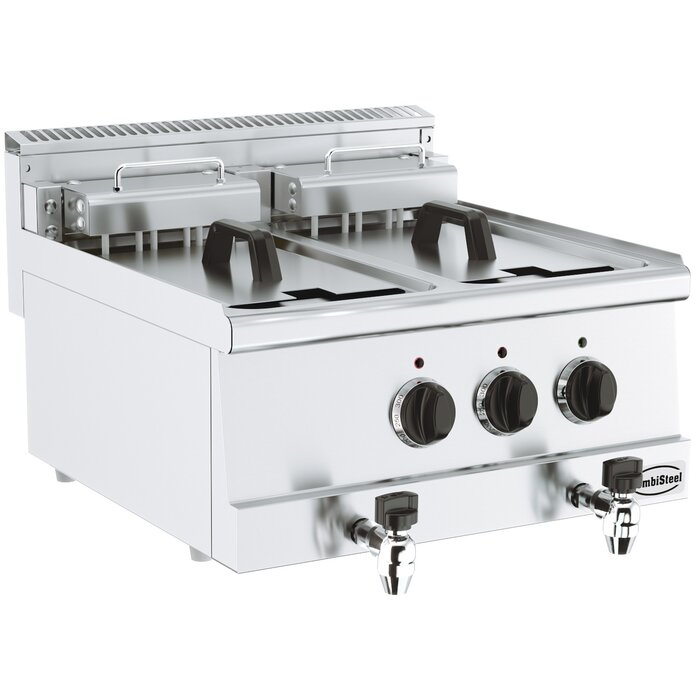 Combisteel Base 600 friteuse elektrisch 2x10l