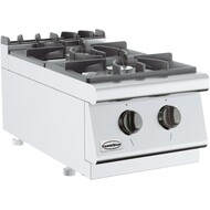 Base 700 gaskooktafel 2 branders. tafelmodel