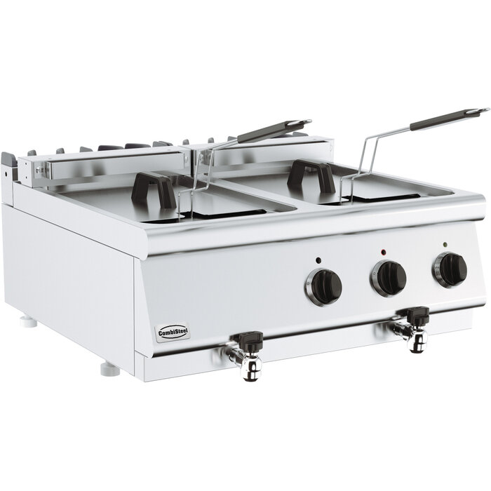 Combisteel Base 700 friteuse elektrisch 2x10l tafelmodel