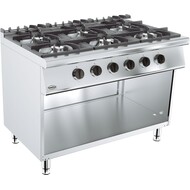 Base 700 gaskooktafel 6 branders.