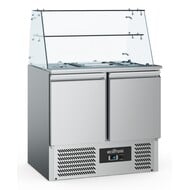 Gekoelde saladette glasopstand 2 drs – art. 7950.5105