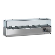 GEKOELDE OPZETVITRINE 1/3 GN x 6 – art. 7950.5128
