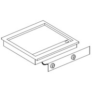 elektrischbakplaat chroom 400v – art. 7266.0060