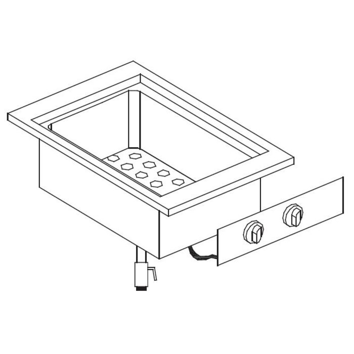 Combisteel Bain-marie element