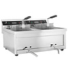 Combisteel Friteuse tafel 2x12l 2x9kw