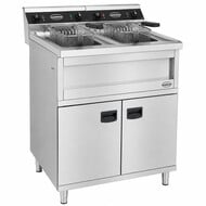 Friteuse staand 2x12l 2x9kw
