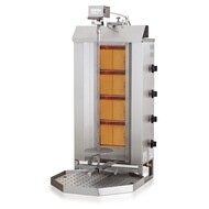 Gyros grill gas motor boven 4 hittezones