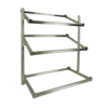 Combisteel Broodmanden etagere 3 hoog breed incl. manden