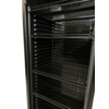 Combisteel Drankenkoelkast glasdeur 382l volledig zwart