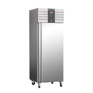 Koelkast RVS+alu 600 ltr statisch