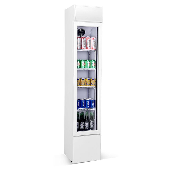 Combisteel Glasdeur koelkast smal