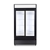 Combisteel Koelkast schuif glasdeuren bez-750 sl