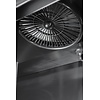 Combisteel Koelkast schuif glasdeuren bez-780 sl zwart