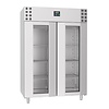 Combisteel Koelkast RVS glasdeur mono block 1400 ltr