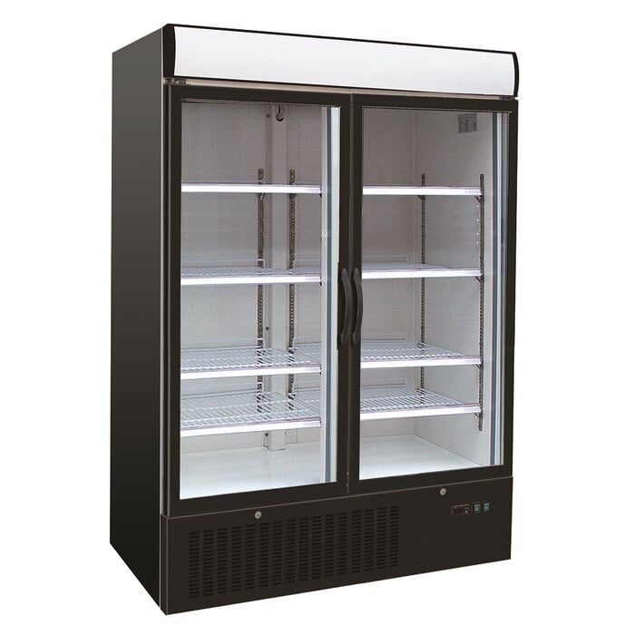 Combisteel Vrieskast 2 glasdeuren – art. 7450.0145
