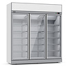 Combisteel VRIESKAST 3 GLASDEUREN INS-1530F **Let op, er is sprake van een hogere inschakelstroom waardoor een automaat met C karakteristiek noodzakelijk is.**