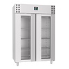 Combisteel Vrieskast RVS glasdeur mono block 1400 ltr
