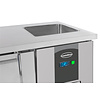 Combisteel 700 koelwerkbank spoelbak 2 deuren