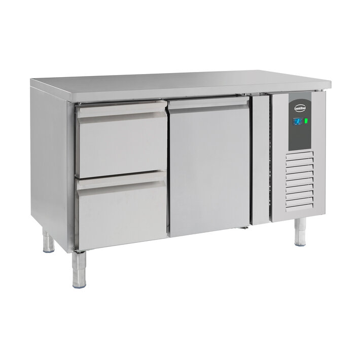 Combisteel 700 koelwerkbank 1drs 2 laden