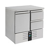 Combisteel Koelwerkbank 1 deur/2 laden – art. 7950.0108