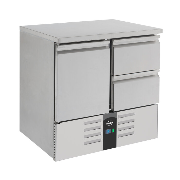 Combisteel Koelwerkbank 1 deur/2 laden – art. 7950.0108