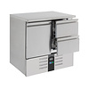 Combisteel Koelwerkbank 1 deur/2 laden – art. 7950.0108