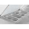 Combisteel SALADETTE 3 DEUREN 8x1/3GN PAN – art. 7450.0104