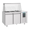 Combisteel SALADETTE 2 DEUREN 3x 1/1 GN PAN