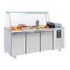 Combisteel SALADETTE 3 DEUREN 4x 1/1 GN PAN – art. 7489.5155