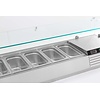 Combisteel GEKOELDE OPZETVITRINE 1/3 GN x 9 – art. 7450.0023