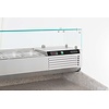 Combisteel GEKOELDE OPZETVITRINE 1/3 GN x 9 – art. 7450.0023
