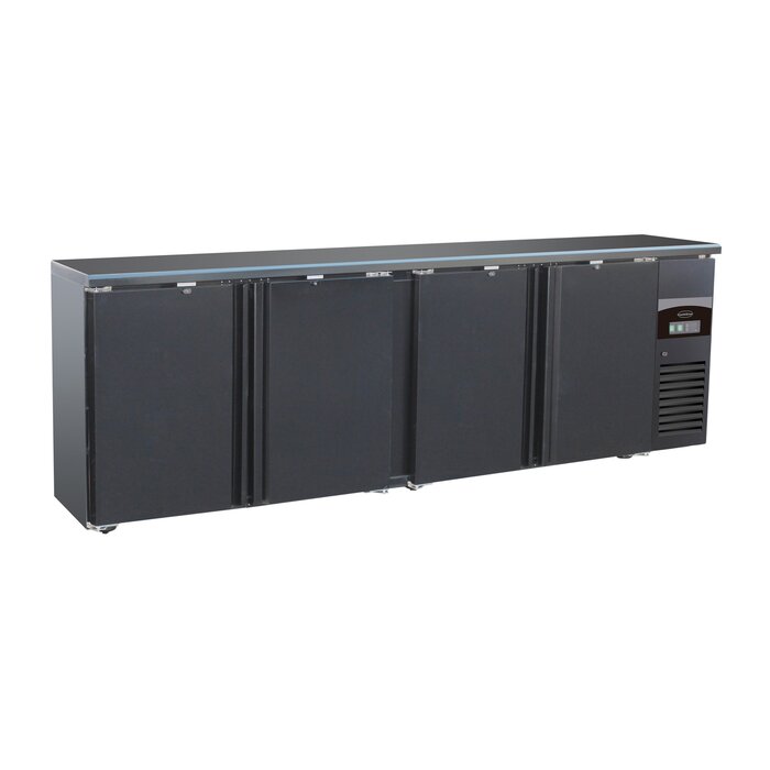 Combisteel Barkoeler zwart 4 deurs