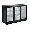 Combisteel Barkoeler zwart 3 schuifdeuren – art. 7455.1320