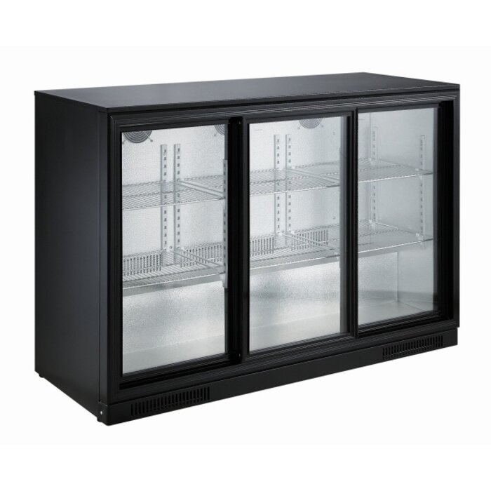 Combisteel Barkoeler zwart 3 schuifdeuren – art. 7455.1320