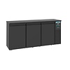 Combisteel Barkoeler zwart 3 deuren – art. 7489.5275