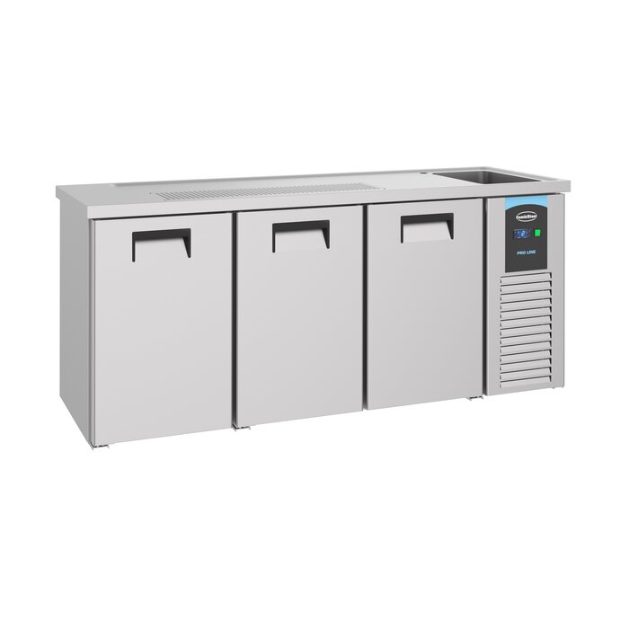 Combisteel Bierkoeler 3 deuren 1r