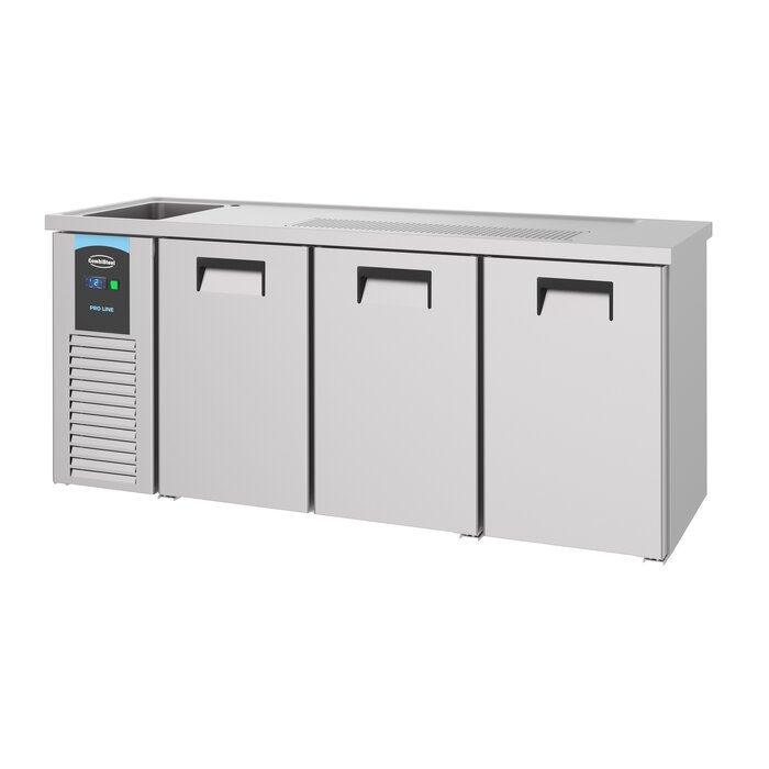 Combisteel Bierkoeler 3 deuren 1l