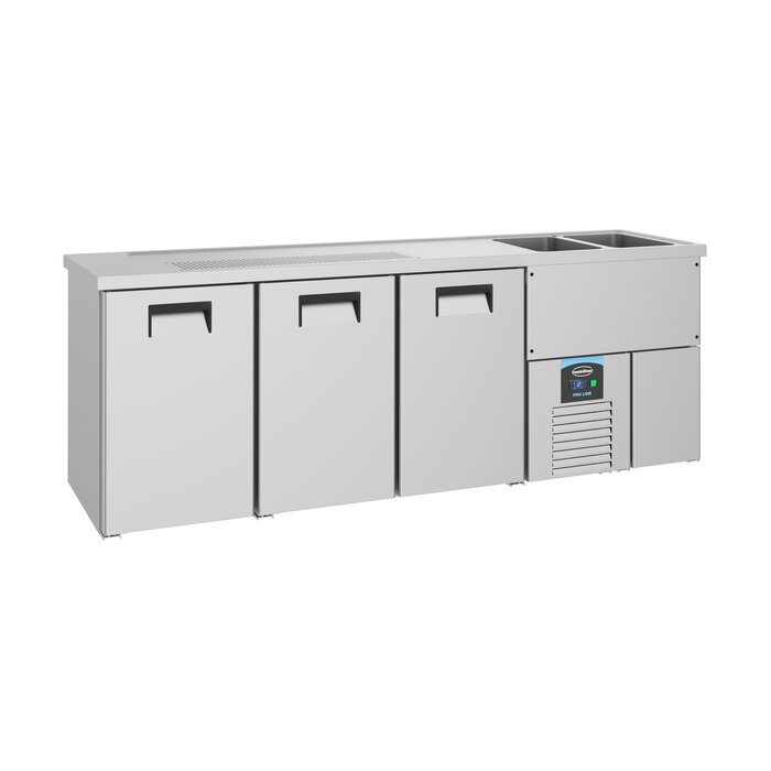 Combisteel Bierkoeler 3 deuren 2r