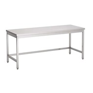600 werktafel open onderstel 1700
