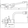 Combisteel Voetbediening indirect 1 pedaal