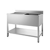 Combisteel 700 spoeltafel bodemschap demontabel 1 rechts 1400