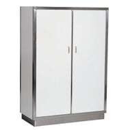 RVS servieskast 1 deur 5 levels 680