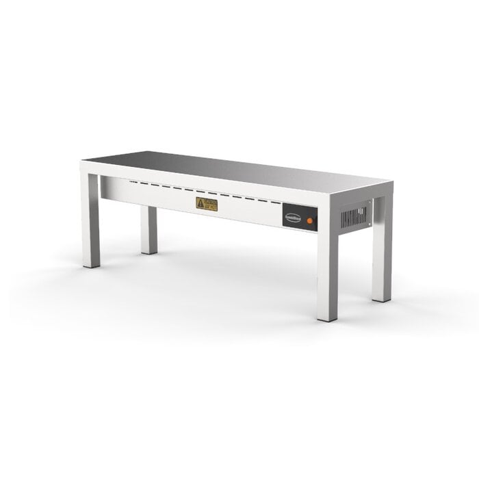 Combisteel Etagere keramisch verwarmd 1 niveau 1400 4 heaters à 250w