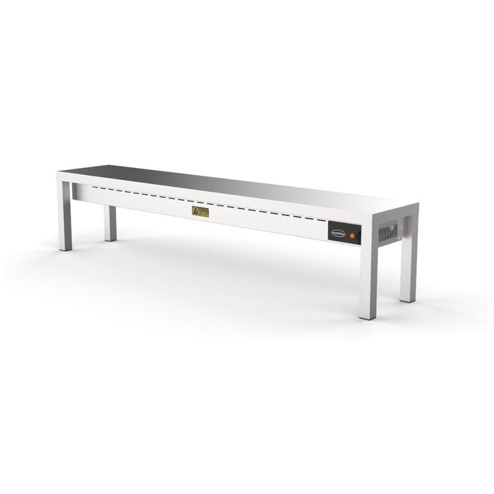 Combisteel Etagere keramisch verwarmd 1 niveau 2000 6 heaters à 250w