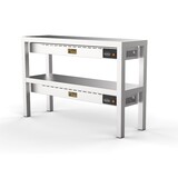Etagere keramisch verwarmd 2 niveaus 1000 6 heaters à 250w