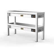 Etagere keramisch verwarmd 2 niveaus 1000 6 heaters à 250w