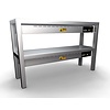 Combisteel Etagere keramisch verwarmd 2 niveaus 1000 6 heaters à 250w
