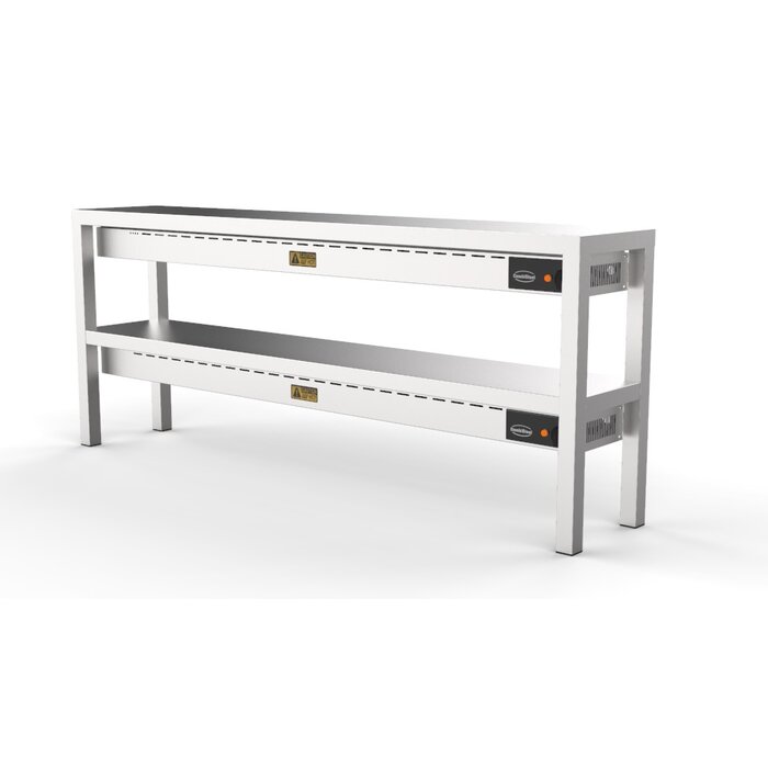 Combisteel Etagere keramisch verwarmd 2 niveaus 2000 met 12 heaters à 250w