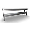 Combisteel Etagere keramisch verwarmd 2 niveaus 2000 met 12 heaters à 250w